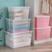 Clear Foldable Storage Box - 57L