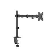 Single Screen Monitor Arm for 17”-32” Monitors - Matte Black