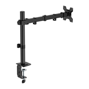 Single Screen Monitor Arm for 17”-32” Monitors - Matte Black