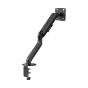 Gas Spring Single Screen Monitor Arm for 17”-32” Monitors - Matte Black