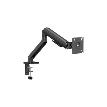 Gas Spring Single Screen Monitor Arm for 17”-32” Monitors - Matte Black