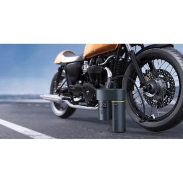 Auto Smart Kit Model B-C with Tyre Inflator, Jump Starter, Multi-Functional Blow and Vacuum, Camping Light and Power Bank