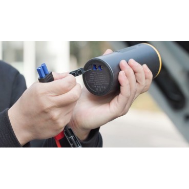 Auto Smart Kit Model B-C with Tyre Inflator, Jump Starter, Multi-Functional Blow and Vacuum, Camping Light and Power Bank