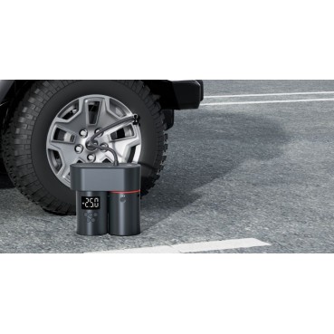 Auto Smart Starter Kit with Tyre Inflator, Vacuum Cleaner, and Power Bank
