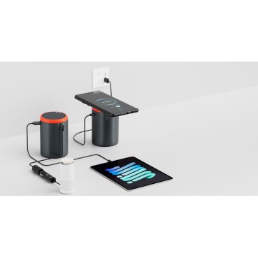 Auto Smart Starter Kit with Tyre Inflator, Vacuum Cleaner, and Power Bank